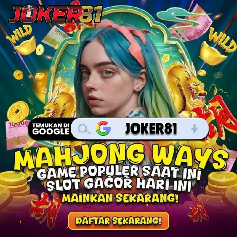 Joker81 Daftar yuk Game Slot Gacor Hari Ini Mahjong Ways PG Soft!